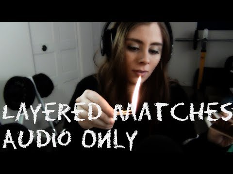 [ASMR] Layered Match Sounds-Audio Only (Sem Visuais)