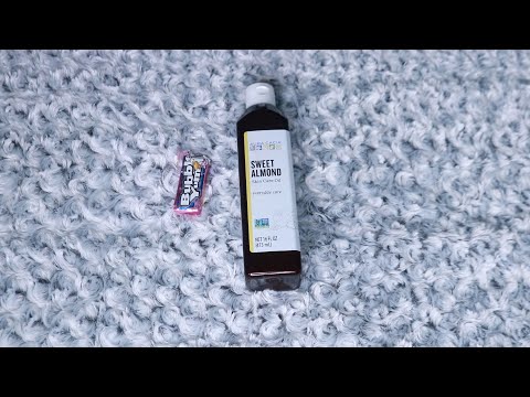 SWEET ALMOND OIL TAPPING ASMR CHEWING GUM SOUNDS