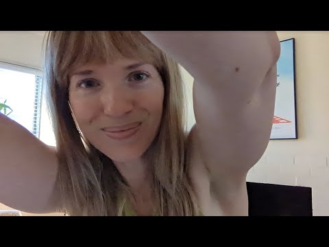 ASMR Glove and Skin Sounds: Working on Your Shoulders, Neck and Scalp