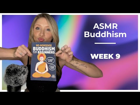 ASMR Reading about Buddhism | Is it a way of life, religion, or philosophy?