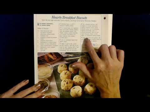 ASMR | Slow Reading of Biscuit/Roll Recipes (Soft Spoken)