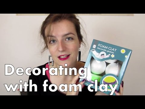#119 *ASMR* Sticky sounds and tapping! Playing with foam clay