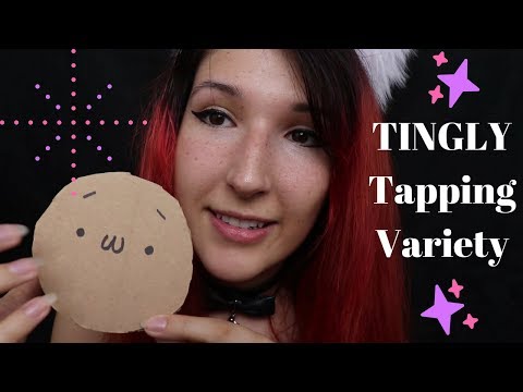 ASMR - LONG NAIL TAPPING ~ 6 Items w/ Tingly Sounds for Happy Ears ~