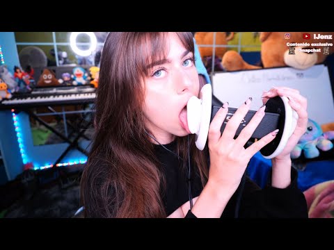 ASMR Ear Licking BEST of TWITCH