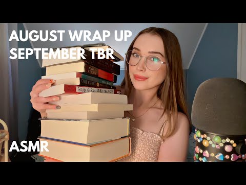 ASMR 📚 August Reading Wrap Up / September Book TBR 📚
