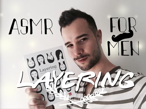 ASMR LAYERING pour HOMME / MY SKINCARE ROUTINE (english subtitles)