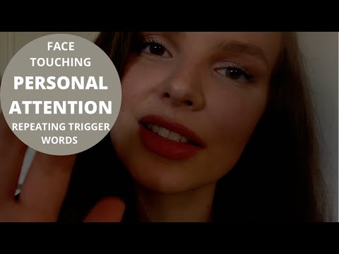 ASMR Personal attention with handmovments and assorted trigger words/trigger phrases up close asmr