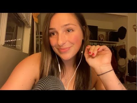 ASMR personal attention and random triggers to help you sleep  | visuals, whisper ramble, tapping
