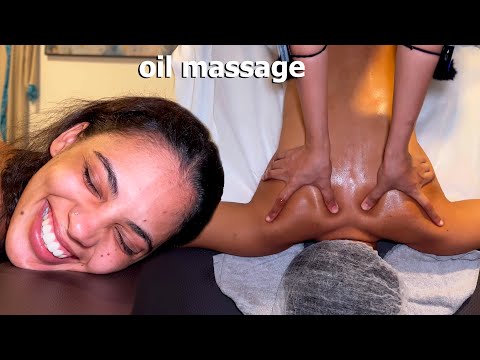 ASMR: Relaxing Full Body Oil Massage to Sleep!