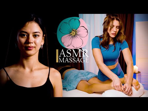 Asmr foot & feet relaxing oil asian massage by Olga