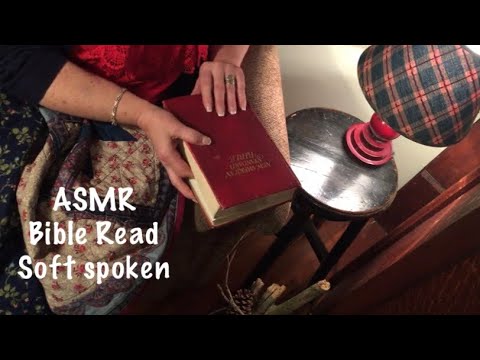 ASMR  Special Request/ Bible reading (Soft spoken) Sunday morning stuff