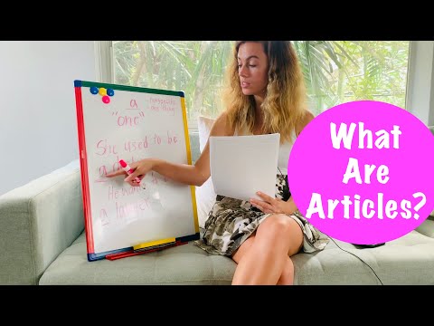 [ASMR] Miss Bell Teaches A Lesson On Using Articles (relaxing, sleep inducing, whisper)