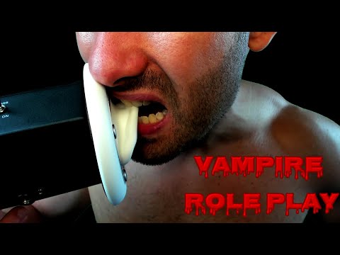 ASMR Naughty Vampire Ear Eating Role Play