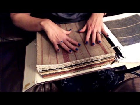 ASMR Whisper Role Play ~ Interior Design & Fabric Swatches ~ Southern Accent