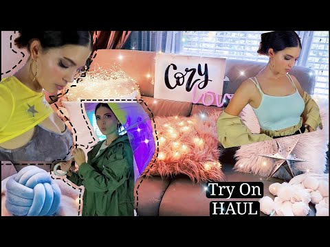SHEIN ASMR Try On Haul Fall Clothes ( Leggings , Gloves , Jeans , Fluffy Jackets SCRATCHING) Cozy !!
