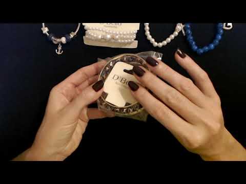 ASMR | Cellophane Crinkling ~ Jewelry Show & Tell (Whisper)