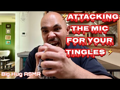 Brutally fast and aggressive fluffy mic scratching - for your tingles 🤤😴