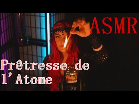 ASMR - Prêtresse de l'Atome *NOTALKING* Bougie et Flammes