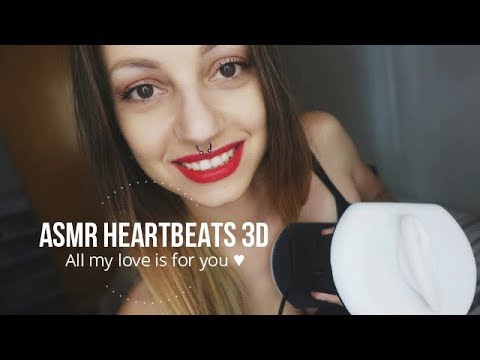 ASMR Heartbeats / Latidos de corazón 💖 Nadira ASMR