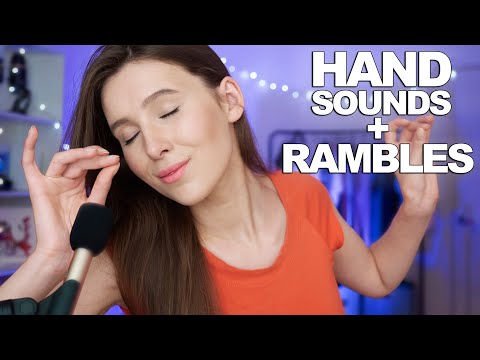 ASMR | Fast and Aggressive HAND SOUNDS + RAMBLES 😯