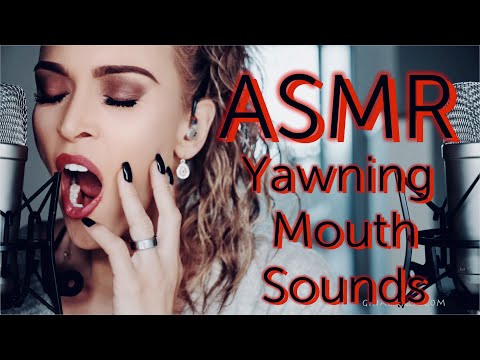 ASMR Gina Carla 👄 Yawning Mouth Sounds!