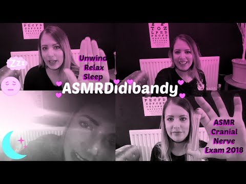 ASMR Cranial Nerve Examination Roleplay ~ 2018 Asmrdidibandy
