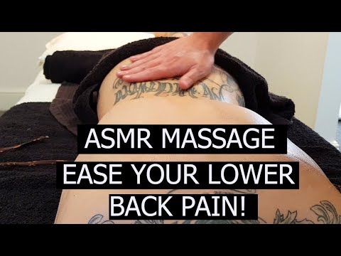 ASMR Massage - Ease Your Lower Back pain