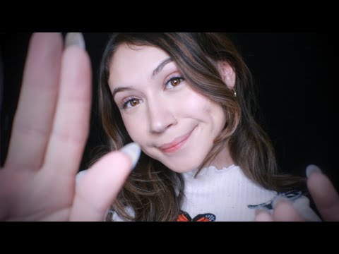 ASMR | Close Up Tingly Personal Attention | Face Touching, Brushing, Ear Massage, Plucking