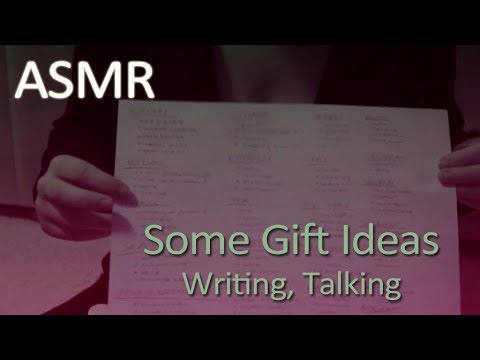 ASMR - Witchy Gift Ideas - Writing, Soft Talking (Rambling?)