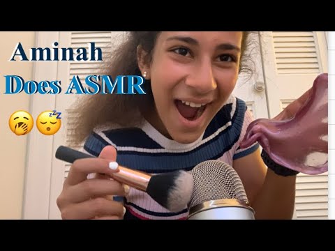 My friend Aminah tries ASMR