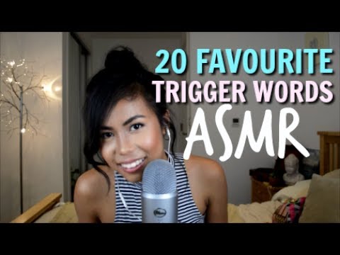 ASMR 20 Favourite Trigger Words (inc. sk sk, tk tk and stipple)
