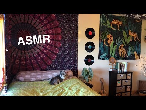 ASMR Tapping Around my Room *aesthetic