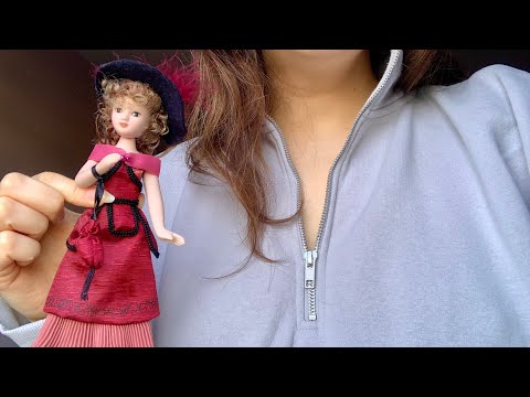 ASMR: your soul is trapped in an antique doll 👻 full-body scratching & massage