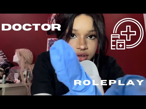 Eye/Cranial Nerve Exam ASMR Doctor Roleplay, Personal Attention, close up relaxing checkup for sleep