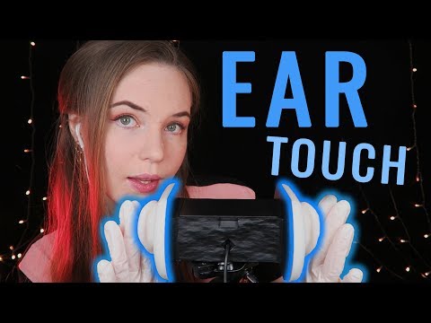 EAR INSPECTION & LATEX GLOVES - Ear Touching and Whispering ASMR