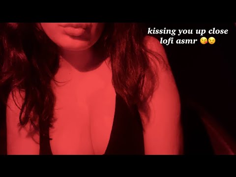 ASMR 💋 showering you in up close kisses 😘❤️💋