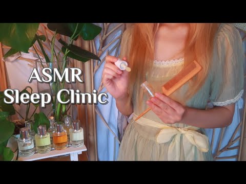 🌿 ASMR Sleep Clinic | Brushing Your Hair, Face Tracing, Massage {layered sounds} ft. Dossier