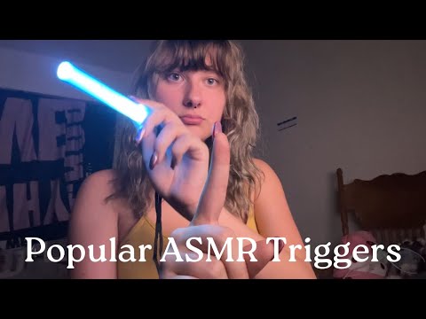 Trying Popular ASMR Triggers