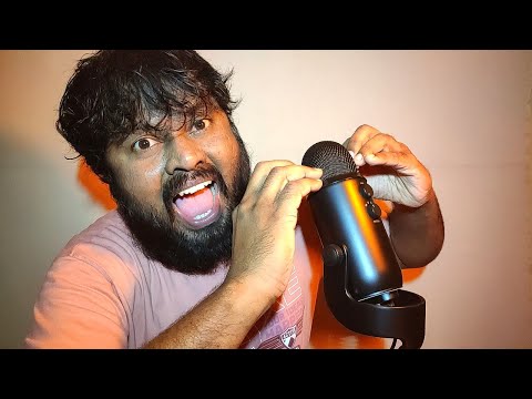 Aggressive Mic Scratching ASMR No Cover