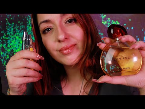 ASMR ✨ Show & Tell My Perfume Collection (clicky whispered)