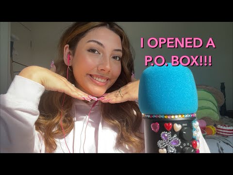 ASMR quick announcement + health update 💜 | Whispered