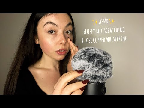 ASMR TINGLY MIC SCRATCHING + SENSITIVE CUPPED WHISPERING