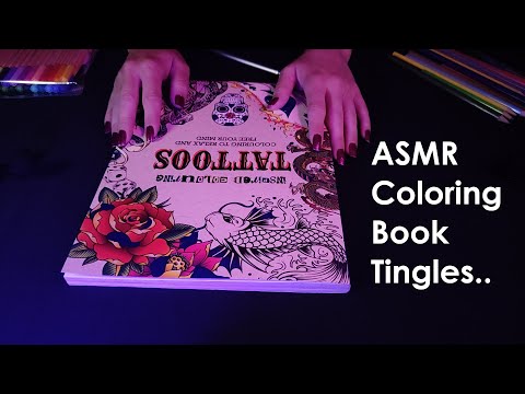 ASMR Coloring Book Triggers for Sleep and Relaxation