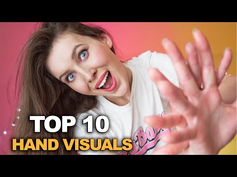 Fast and Aggressive ASMR - top 10 Most Tingly Visuals ✨ | Hand Movements & Sounds