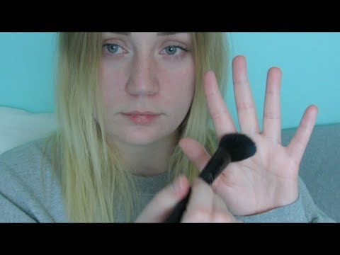 ASMR Crinkles, Mouth Sounds /Unintelligible, Kisses, Brushing, Playing with Hair