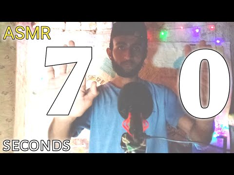 ASMR 70 SECONDS !!