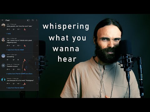 Things you want to hear (ASMR)
