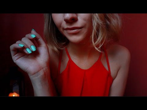 ASMR Hand Movements No Talking Hypnosis & Nature Sounds | Slow Close Face Touch АСМР Движения Руками