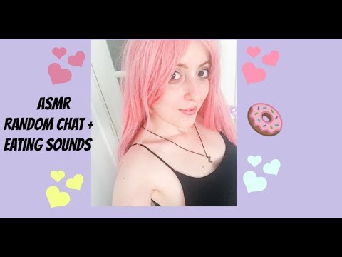 🍬Have a Calming ASMR Snack Time with Me : ) 🍬{ Strong Eating Sounds & Chit Chat}