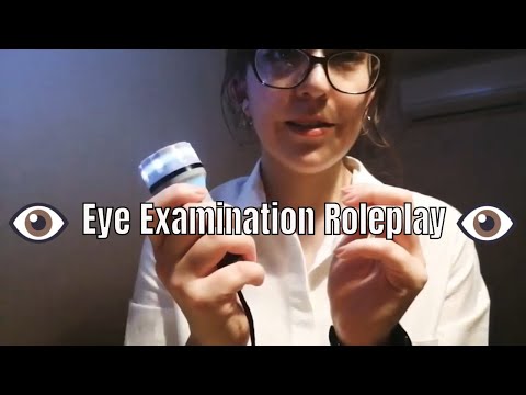 ⭐ASMR Eye Examination - Doctor Role Play (Light Triggers, Lofi, Soft Spoken)